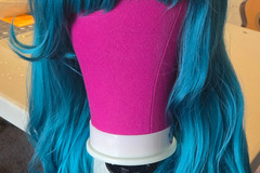 Selling with online payment: Long Teal Officer Jenny/Sailor Neptune Arda Wig