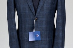 Selling with online payment: [EU] NWT Suitsupply navy checked Jort jacket, size 36R