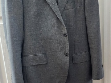 Selling with online payment: Gray Lazio Single Breasted Int, cut: Slim, Size EU 54R (UK/US44R)