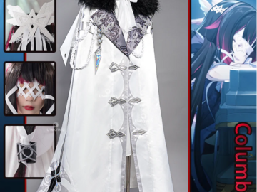 Selling with online payment: Uwowo Genshin Impact Columbina Cosplay Size L