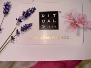 Vente: Carte cadeau Rituals (97€)