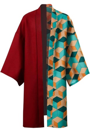 Giyuu Tomioka Haori Demon Slayer Cosplay Part