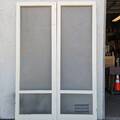 Selling: Vintage 9ft H Redwood Screen French Doors