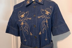 Selling: Sylvester Denim Short Sleeve Dress - Size Small