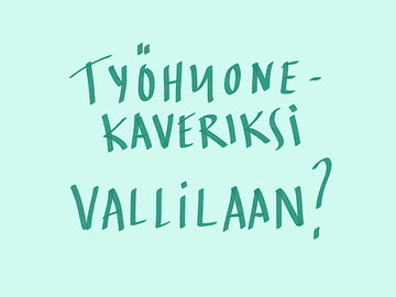 Renting out: Jaettu työhuone Vallilassa
