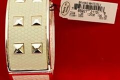 Bulk Lots: 50 pcs-Apostrophe Snakeskin Stud Bracelet-$20 Retail-$2 ea
