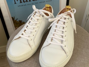 Selling with online payment: [EU] New Suitsupply white sneakers, size EU41/US8