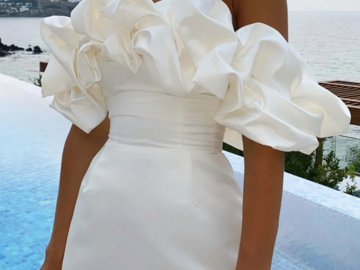 Selling: Post Meridiem Meringue Mini Dress RRP 810