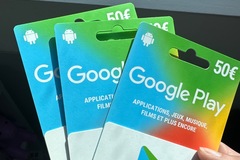 Vente: Cartes prépayées Google Play (150€)