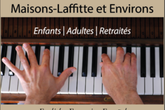 Offre: Cours de piano à Maisons-Laffitte et alentours