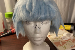 Selling with online payment: Sayaka wig that has glitter