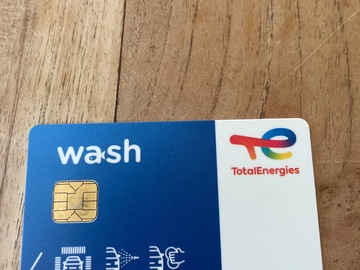 Vente: Carte de lavage Total Wash (126€)