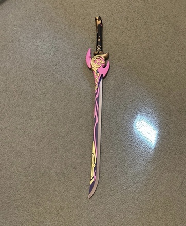 Dokidoki SSR Keqing with sword