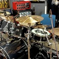 Selling with online payment: LUDWIG 7 PIECE Evelution. with 8 channel power pa and 7 piece mic