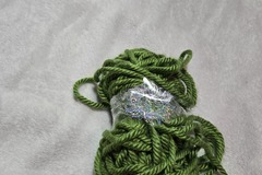 Selling with online payment: Green crochet wire 