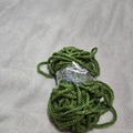 Selling with online payment: Green crochet wire 