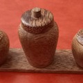 Vente: PRESENTOIR A CONDIMENTS EN BOIS