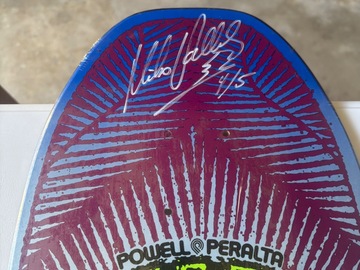 Selling with online payment: Powell Peralta Vallely sign deck