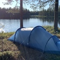 Vuokrataan (päivä): Fjällräven Abisko Shape 2