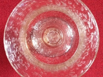 Vente: BOUGEOIR BIOT EN VERRE SOUFFLE