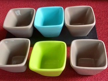 Selling: LOT DE 6 VERRINES