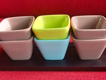 Vente: LOT DE 6 VERRINES