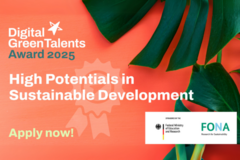 Oportunidades:  Premio Digital GreenTalents 2025