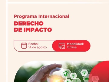 Oportunidades: 4ta edición del Programa Internacional de Derecho de Impacto