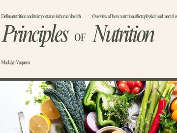 Wellness Session Single: Principles of Nutrition with Madalyn