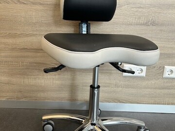 Gebruikte apparatuur: BQE De BackUp – De Ergonomische Stoel voor Professionals
