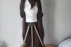 Selling with online payment: Amber Genshin Impact Long Brown Wig