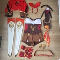 Selling with online payment: Amber Genshin Impact Full Costume