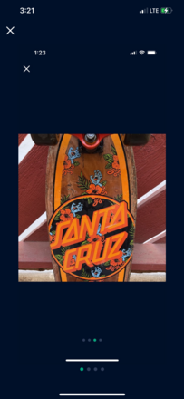 SANTA CRUZ vintage board 162 アルペンボード SANTA CRUZ vintage