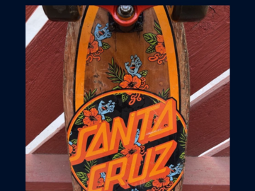 Selling with online payment: Santa Cruz board 