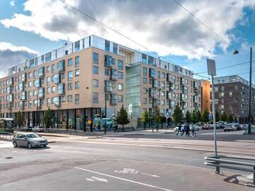 Renting out: Modernia liiketilaa jatkuvasti kasvavasta Jätkäsaaresta