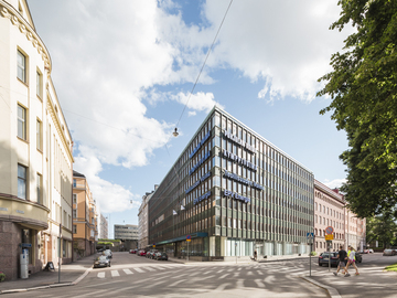 Renting out: Eleganttia toimitilaa Töölöstä