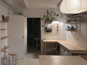 Renting out: Keramiikka työhuone Punavuoressa