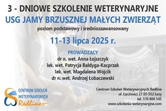 Kurs: USG JAMY BRZUSZNEJ MAŁYCH ZWIERZĄT