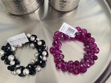 Bulk Lots: 25 pcs-White House Black Market Necks & Bracelets-$4.00 each!
