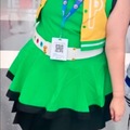 Selling with online payment: Powerpuff Girls Z Buttercup cosplay (washed and only worn once)