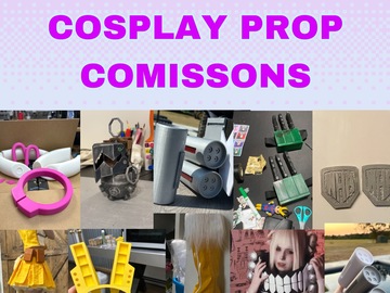 Selling with online payment: COSPLAY PROP COMISSONS