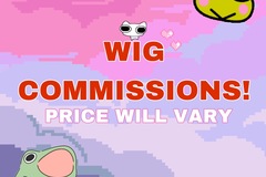Selling with online payment: COSPLAY WIG COMMISSIONS