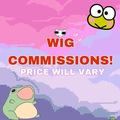 Selling with online payment: COSPLAY WIG COMMISSIONS
