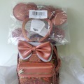 Selling with online payment: Loungefly Disney Sequin Peach BP & Ears