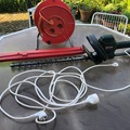 À vendre: taille-haies + 2 rallonges électriques