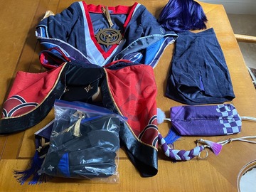 Selling with online payment: DokiDoki Genshin Impact SR Scaramouche Cosplay (Partial)