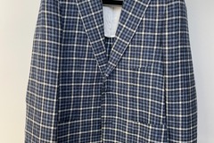 Selling with online payment: [EU]  NWOT Suitsupply blue cheked Jort jacket, size 36R