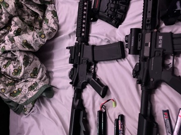 Selling: Spenca arms full auto and jg full auto both electric 