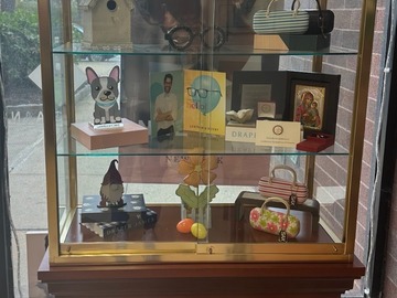 Selling with online payment: 1 Glass Display Case