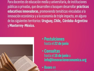 Oportunidades:   Lanzamos el Premio Latinoamericano a la Innovación Educativa e